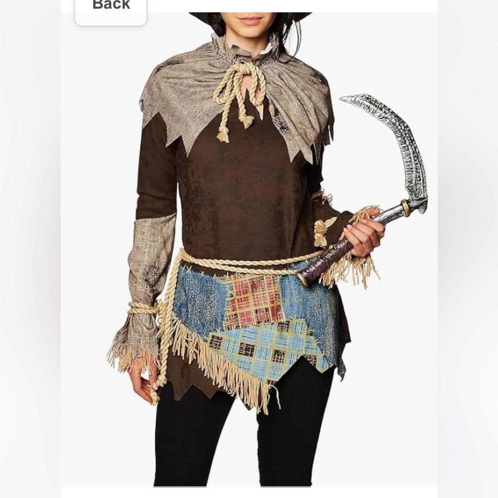 California Costumes Patchwork Scarecrow Dress
